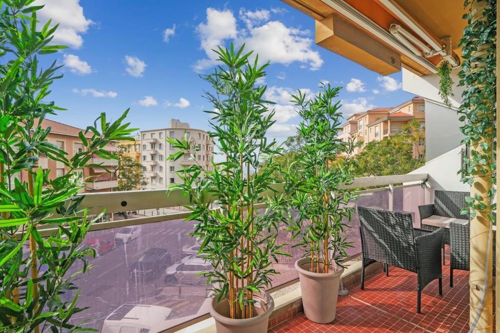 Charmant Appartement Vue Mer 7Eme - Plage 200M Marseilles Exterior foto